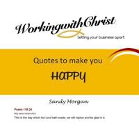 Quotes to make you HAPPY 1484992911 Book Cover