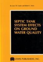 Septic Tank System Effects on Ground Water Quality 0873710126 Book Cover