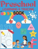Preschool Learning & Tracing Book: "Fun Learning and Tracing Activities for Preschoolers!" B0DYYTP93M Book Cover