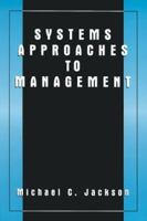 Systems Approaches to Management 0306465000 Book Cover