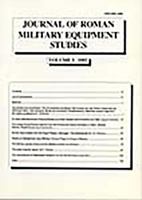 Journal of Roman Military Equipment Studies 3 1992 (Journal of Roman Military Equipment Studies) 0946897743 Book Cover