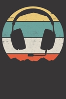 Notebook: Headphone Headset Gaming Gamer College Ruled 6x9 120 Pages 1087184509 Book Cover