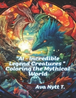 "AI-Incredible Legend Creatures " Coloring the Mythical World B0CCCKKVRY Book Cover