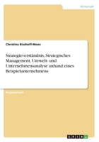 Strategieverständnis, Strategisches Management, Umwelt- und Unternehmensanalyse anhand eines Beispielunternehmens 3668654549 Book Cover