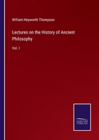 Lectures on the History of Ancient Philosophy: Vol. I 3375168284 Book Cover