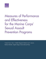 Measures of Performance and Effectiveness for the Marine Corps' Sexual Assault Prevention Programs 197740037X Book Cover