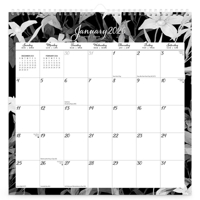 Pen & Ink 2026 12 X 12 Inch (Hanging) Monthly Square Wire-O Calendar Sticker Sheet B0DYLBRBSP Book Cover