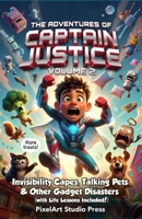 The Adventures of Captain Justice: Volume 2: Invisibility Capes, Talking Pets & Other Gadget Disasters (with Life Lessons Included!) (The Adventures ... : Tech-Powered Adventures with Heart & Humor) B0GXTVBHLZ Book Cover