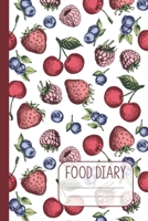 Food Diary: 90 Day Daily Meal Calorie and Exercise Tracker 1711842907 Book Cover