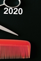 Reservierungsbuch 2020: Frisör Tageskalender 2020 DIN A5 366 Seite Jahreskalender Monatskalender mit Schere und Kamm Reservierungsbuch Frisör ... Terminbuch Stylist Organizer 1653406186 Book Cover