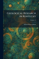 Geological Research in Kentucky 1025679776 Book Cover