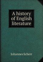 A History of English Literature 3337205526 Book Cover