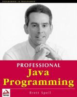 Professional Java Programming 186100382X Book Cover