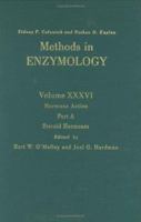Hormone Action, Part A, Steroid Hormones, Volume 36: Volume 36: Hormone Action Part B (Methods in En<Ymology, Vo36) 0121819361 Book Cover