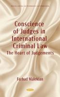 Conscience of Judges in International Criminal Law: The Heart of Judgement 1685072526 Book Cover