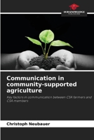 Communication in community-supported agriculture 6209514537 Book Cover