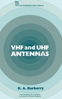 Vhf and Uhf Antennas (Ieee Electromagnetic Waves Series) 0863412696 Book Cover