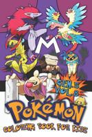 Pokmon Coloring Book for Kids Vol. 8: Evolutions, Baby, Mega Types, Generation 8 Pokmon! 1093331046 Book Cover