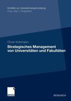 Strategisches Management Von Universitaten Und Fakultaten 3834934879 Book Cover