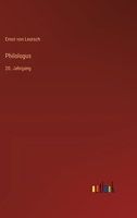 Philologus: 20. Jahrgang (German Edition) 3368562002 Book Cover