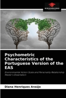 Psychometric Characteristics of the Portuguese Version of the EAS: Environmental Action Scale and Personality Relationship Master's Dissertation 6204053507 Book Cover