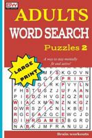 ADULTS WORD SEARCH Puzzles 2 1979147590 Book Cover