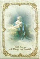 With Prayer All Things Are Possible Prayer Journal: Catholic Edition with Rosary 0529120941 Book Cover