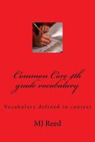 Common Core 4th Grade Vocabulary 1534885692 Book Cover