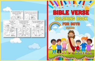 Bible Verse Coloring Book For Boys: Christian Bible Verse Memory Coloring Book For Boys 8 -12 years 1763523209 Book Cover