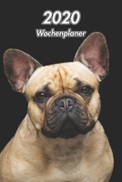 2020 Wochenplaner: Franz�sische Bulldogge - 107 Seiten, 15cm x 23cm ca. A5 - Taschenkalender - Terminplaner - Tagebuch - Terminkalender - Organizer f�r Hundeliebhaber 167224708X Book Cover