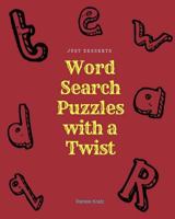 Word Search Puzzles with a Twist 197808028X Book Cover