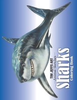 Sharks Coloring Book (Animal Sketches) B0CNG234HL Book Cover