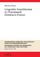 Linguistic Impoliteness in (Translated) Children’s Fiction 3631881509 Book Cover