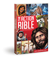 The Action Bible New Testament: God's Redemptive Story 0781406080 Book Cover