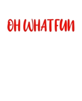 Oh What Fun: A decorative book for coffee tables, bookshelves, end tables, and interior design styling - Housewarming Gift Decorum - stack decor books together to create a custom look to any room in h 1671266099 Book Cover