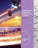 Probability and Statistics for Engineers and Scientists 0534386695 Book Cover