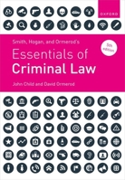 Smith Hogan and Ormerods Essentials of Criminal Law 5th Edit 0198873093 Book Cover