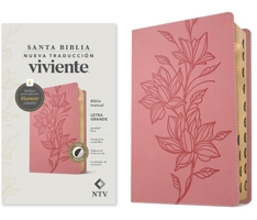 Biblia Manual Ntv, Letra Grande Con Filament (Sentipiel, Rosa, Índice, Letra Roja) B0HNF61Z9W Book Cover