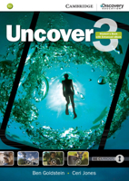 Uncover Level 3 Student's Book with Online Workbook and Online Practice 1107493420 Book Cover