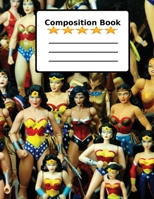 Composition Book: Super Heroes 1548612855 Book Cover