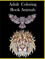 Adult coloring book animals: Mandala coloring book null Book Cover