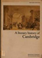 A Literary History of Cambridge 0472080687 Book Cover