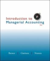 Introduction to Managerial Accounting 1259105709 Book Cover