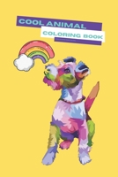 cool animal coloring book for kids: A CUSTO M TO ANI M ALS COLORING BOOK GR A B YOUR COLORED PENCI LS, COLORED PENCI LS OR MA RKERS null Book Cover