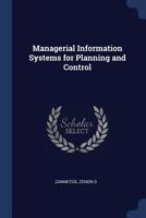 Managerial Information Systems for Planning and Control 1377008452 Book Cover