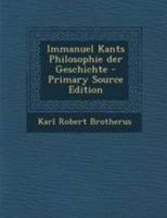 Immanuel Kants Philosophie der Geschichte 0341616990 Book Cover