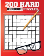 200 Hard Kendoku Puzzles: Japanese Puzzles B08FP5TWWZ Book Cover