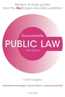 Public Law Concentrate 0199671966 Book Cover