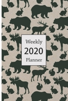 2020 Weekly Planner: Woodland 6 x 9 inch 150 Pages Year Months Weeks Calendar, Schedule, and Organizer plus Dot Grid Pages (January 2020 - December 2020) 1697472206 Book Cover