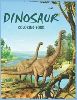 Dinosaur Coloring Book: A Dinosaur Activity Book Adventure , Great Gift for Boys & Girls, Vol 031 : The flock of Dinosaurs in the forest - blue cover B08FPB2Y9D Book Cover